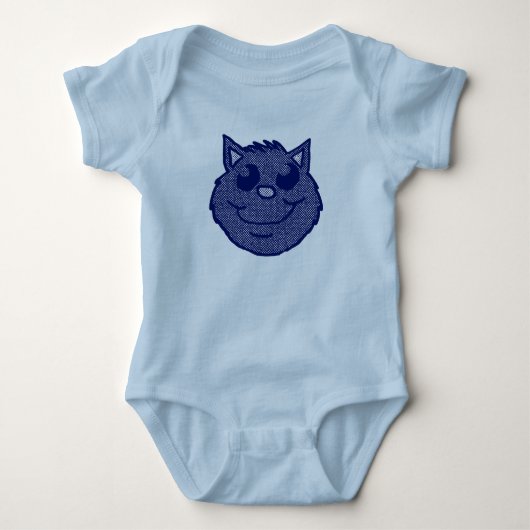 Stinkender Stinktier Baby Strampler (Vorderseite)