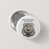 Stinkendes Abzeichen Button (Vorne & Hinten)