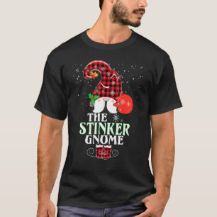 Stinker Gnom Büffel Kariert Passende Familie Weihn T-Shirt