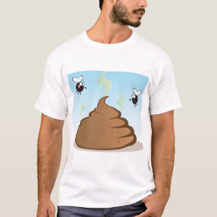 Stinkfarbene Folie aus Gekackt T-Shirt