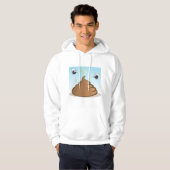 Stinkfarbener Kack Hoodie (Vorne ganz)