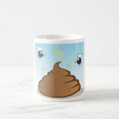 Stinkfarbener Kack Kaffeetasse (Mittel)