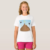 Stinkfarbener Kack T-Shirt (Vorne ganz)