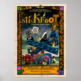 Stinkfoot 40. Jubiläum feiert Poster