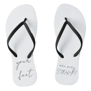 Stinkfuß-Zehenstegsandalen Badesandalen