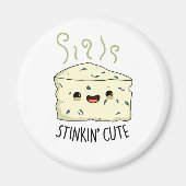 Stinkin Niedlich Funny Cheese Pub Magnet (Vorne)