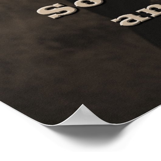 Stinkin' Thinkin' Poster (Ecke)