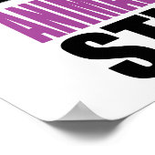 Stinks aus Tiermissbrauch Poster (Ecke)