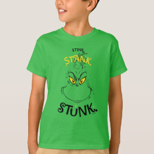 Stinkt Stank Gestunken Herr Grinch T-Shirt