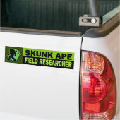 Stinktier-Affen-Feld-Forscher Autoaufkleber (Auf Lkw)