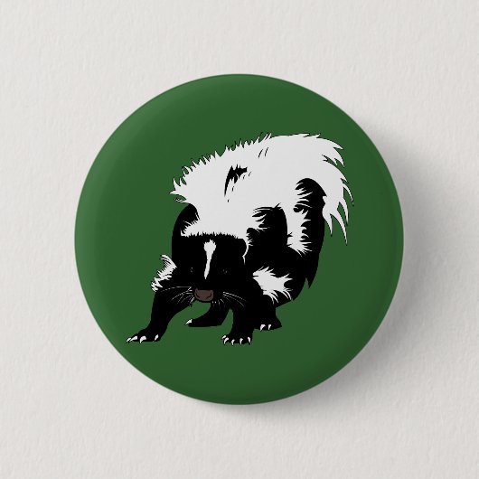Stinktier Button (Vorderseite)