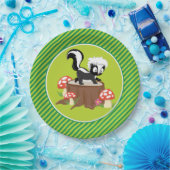 Stinktier der Waldtier-| Pappteller (Party)