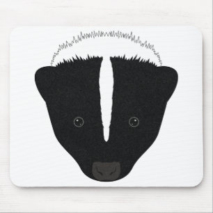 Stinktier Gesicht Mousepad