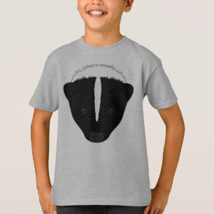 Stinktier Gesicht T-Shirt