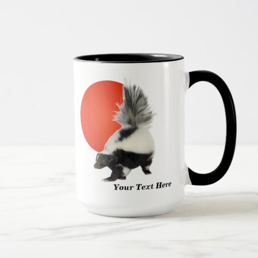 Stinktier-Kaffee-Tasse - nehmen Sie einen Bruch! Tasse (Rechts)