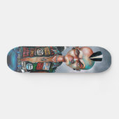 Stinktier-Punk Skateboard (Horizontal)