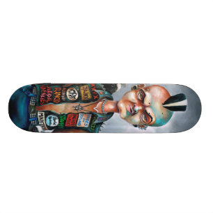 Stinktier-Punk Skateboard