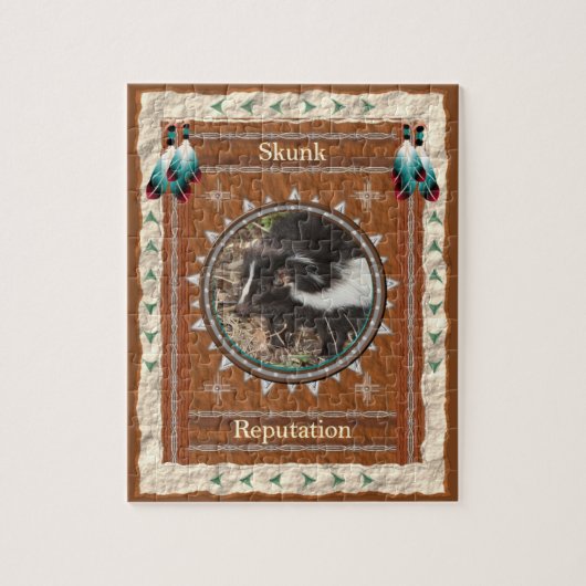 Stinktier-Ruf-Energie Puzzle (Vertikal)