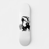 Stinktier Skateboard (Vorne)