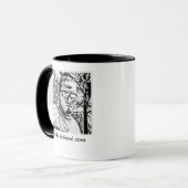Stinktier Tasse (Vorderseite Links)