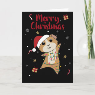 Stinktier Weihnachts Stinktiere Wintertiere Karte