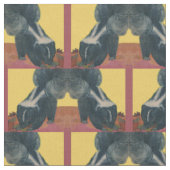 Stinktierdruck Stoff (Nahaufnahme)