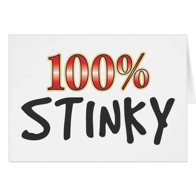 Stinky 100 Prozent (Vorderseite (Horizontal))