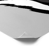 Stinky, aber Niedlich Skunk Poster (Ecke)