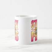 Stinky blumige Hosen Kaffeetasse (Mittel)