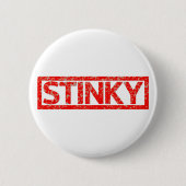 Stinky Briefmarke Button (Vorderseite)