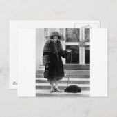 Stinky Date, 1922 Postkarte (Vorne/Hinten)