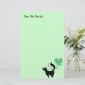 Stinky Liebe Skunk Briefpapier (Stehend Vorderseite)