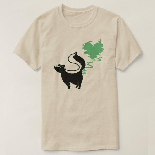 Stinky Liebe Skunk T-Shirt (Design vorne)