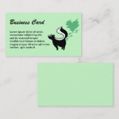 Stinky Liebe Skunk Visitenkarte (Vorne/Hinten)