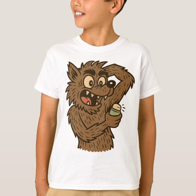 Stinky Werewolf T-Shirt (Vorderseite)
