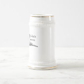 Stinkys Taverne-Bier Stein Bierglas (Mittel)