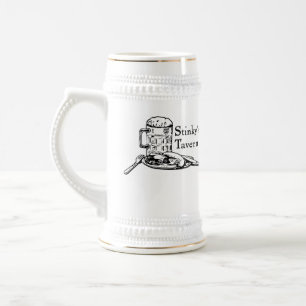 Stinkys Taverne-Bier Stein Bierglas