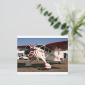 Stinson Aircraft Postkarte (Stehend Vorderseite)
