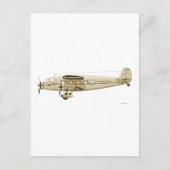 Stinson Airliner Model Postkarte (Vorderseite)