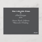 Stinson Beach, CA - Mini Collectible Prints Postkarte (Rückseite)