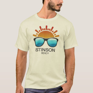 Stinson Beach California Sonnenbrillen T-Shirt