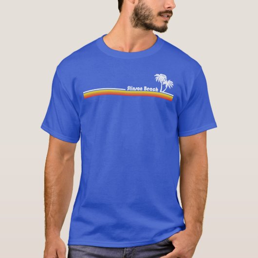Stinson Beach California T-Shirt (Vorderseite)