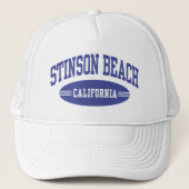 Stinson Beach California Truckerkappe (Vorderseite)