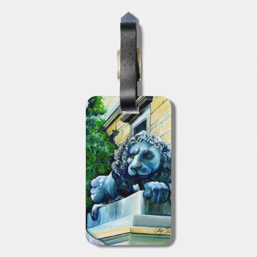 Stipendiat Gepäckanhänger (Rückseite vertikal)