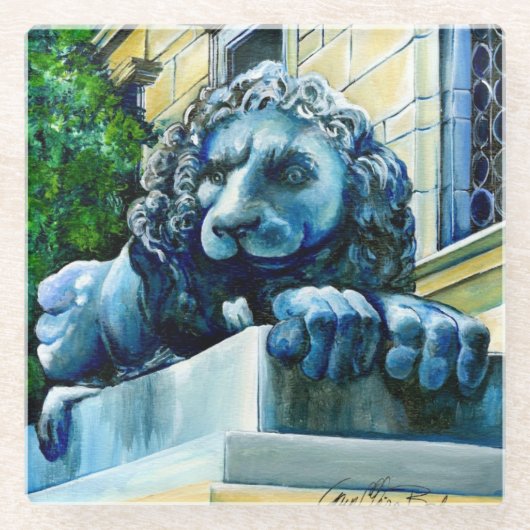 Stipendiat Glasuntersetzer (Vorderseite)