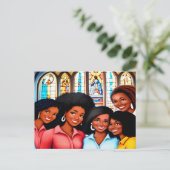 Stipendium Christliche Kunst Postkarte (Stehend Vorderseite)