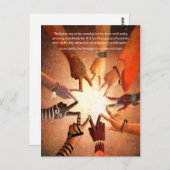 Stipendium Postkarte (Vorne/Hinten)