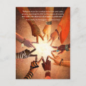 Stipendium Postkarte (Vorderseite)