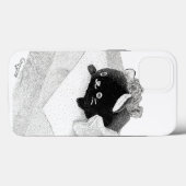 Stippled Kitty - Case Mate Phone Case (Rückseite (Horizontal))