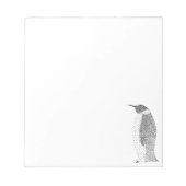 Stippled Penguin Notizblock (Vorderseite)